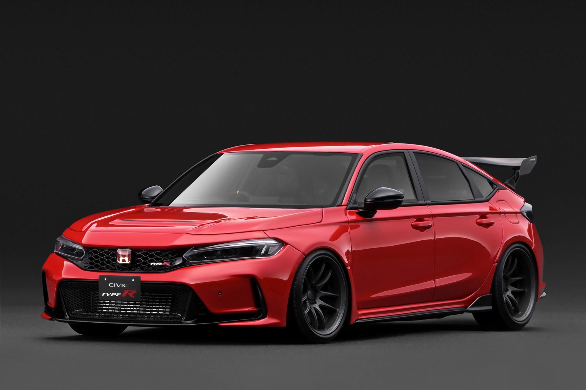 預訂 (訂金$300) (預訂價$2214) :1/18 IG Honda Civic Type-R J"S Racing (FL5) Red (IG3937)