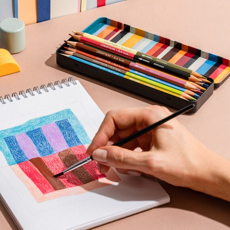 PAUL SMITH 水溶性 雙色色鉛筆｜卡達Caran D’Ache