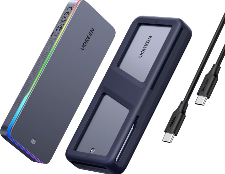 Ugreen M.2 NVMe RGB 擴充器_CM777-25665