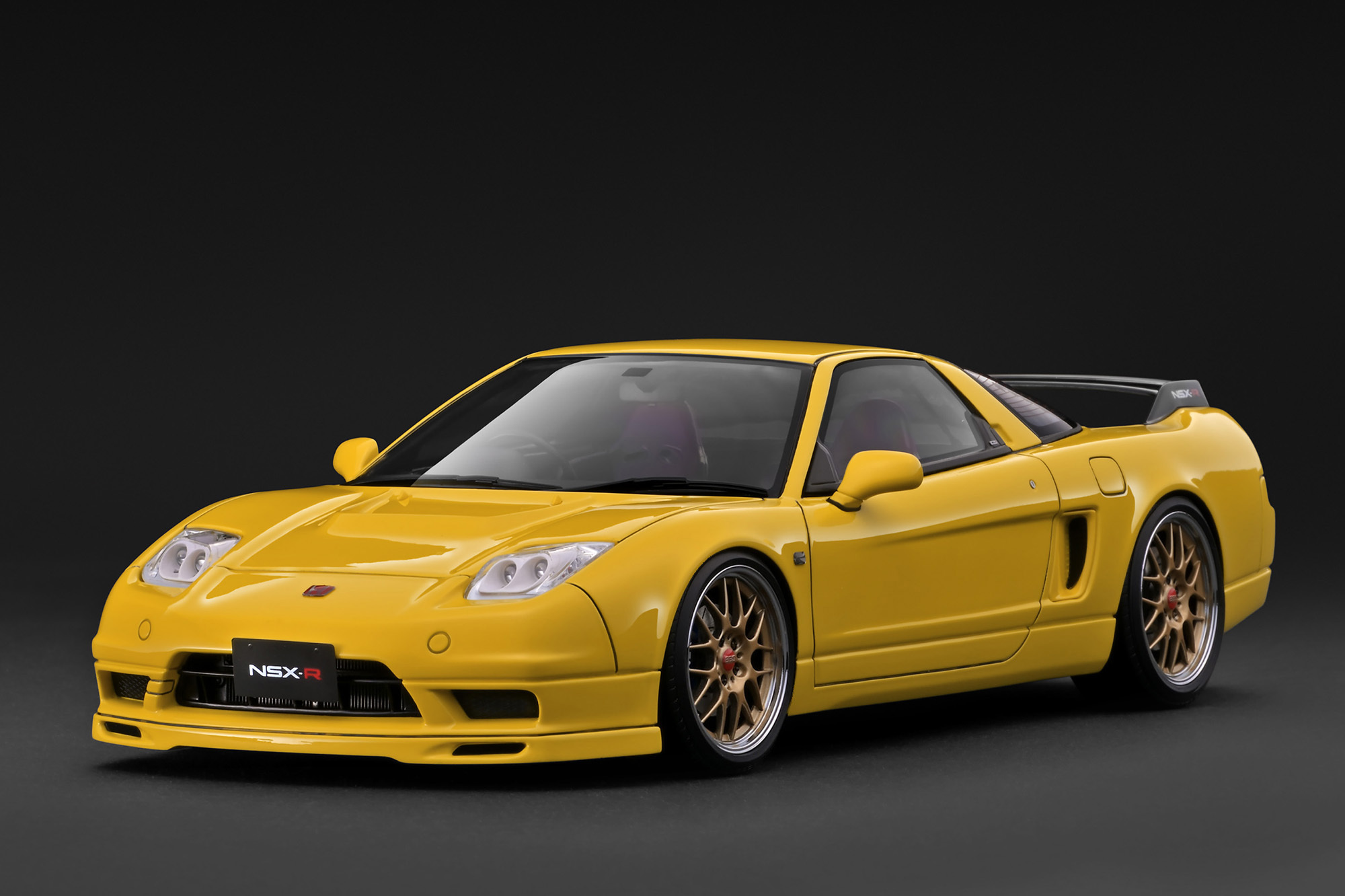 預訂 (訂金$300) (預訂價$2214) :1/18 IG HONDA NSX-R (NA2) Yellow (IG3910)