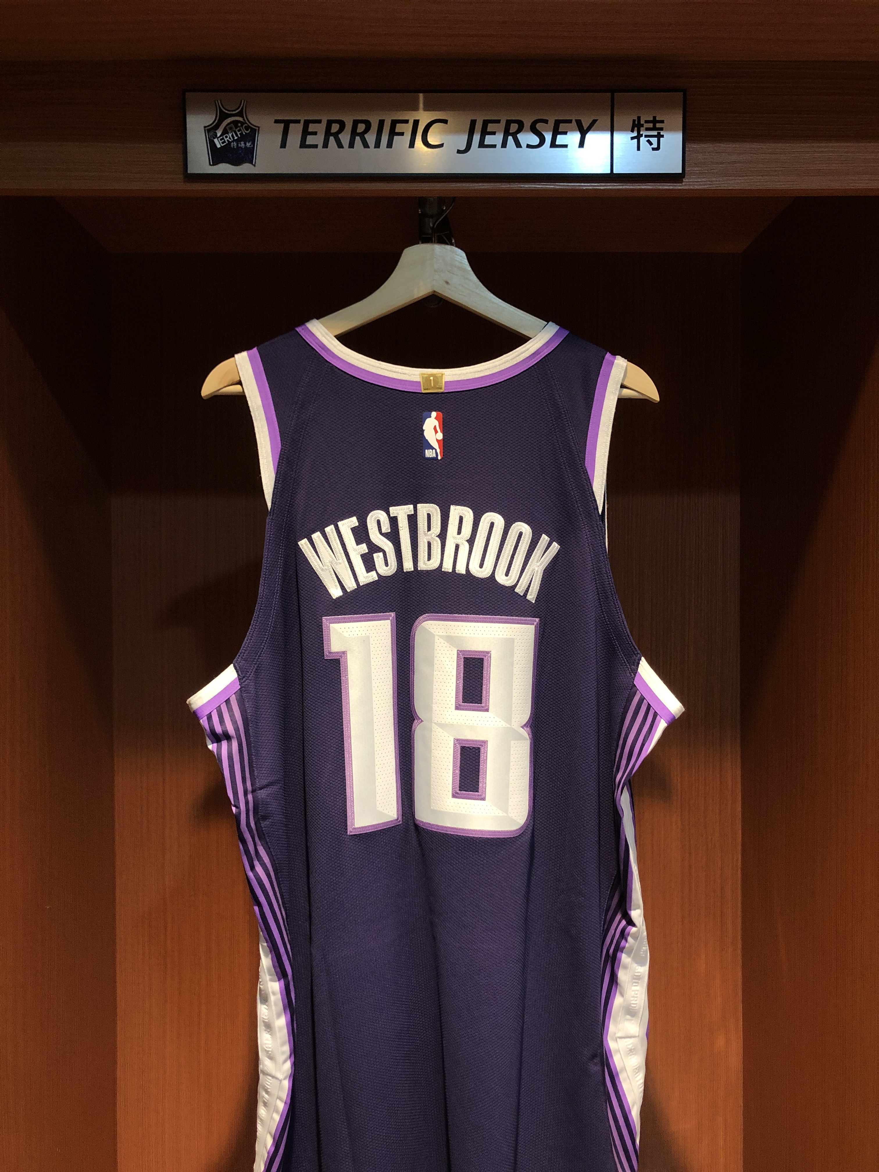 NBA球衣 Russell Westbrook 沙加緬度國王城市 25-26 City Nike Authentic 球員版 電繡 含贊助商標 全新