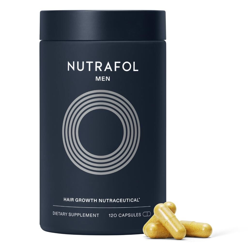 美國 Nutrafol 男士生髮補充劑 120粒【正品  】  經臨床證明可增稠頭髮 Hair Growth for Men 章小蕙推薦