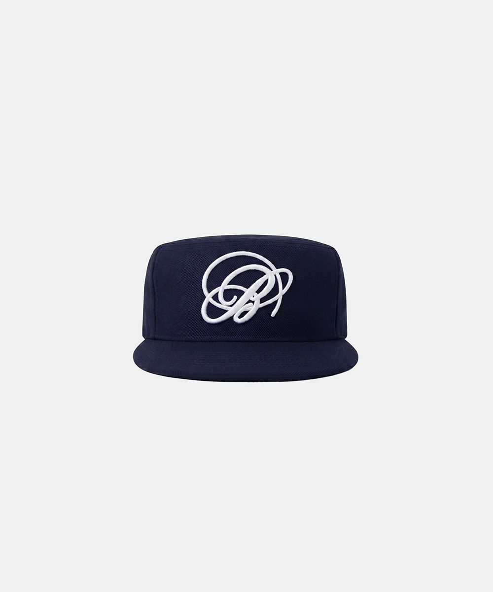 BADBLOOD Big B Logo 藥盒帽 海軍藍 w-hat26-007