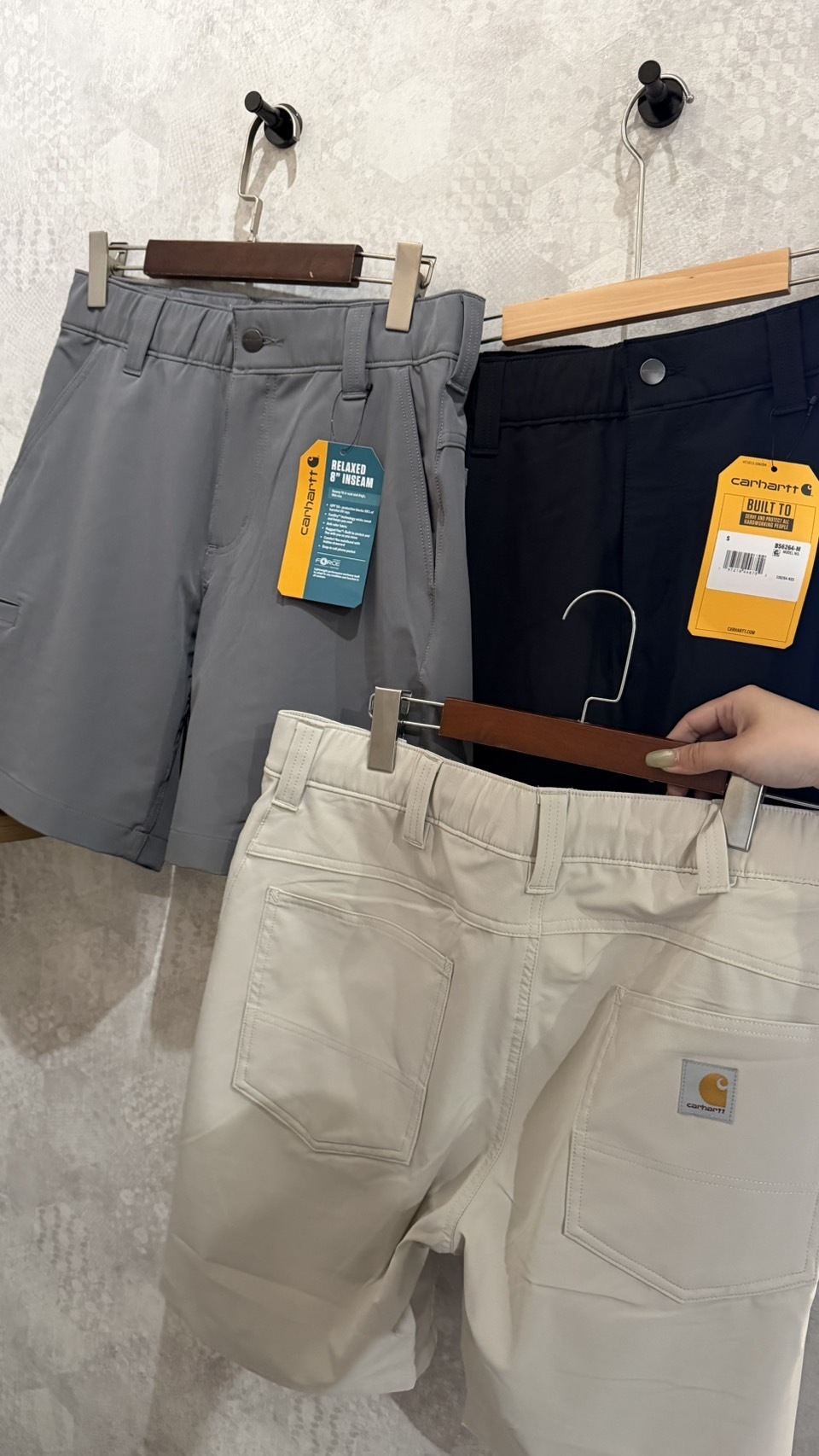 Carhartt 美版 防曬 抗UV 彈性 透氣 快乾 機能短褲 休閒短褲