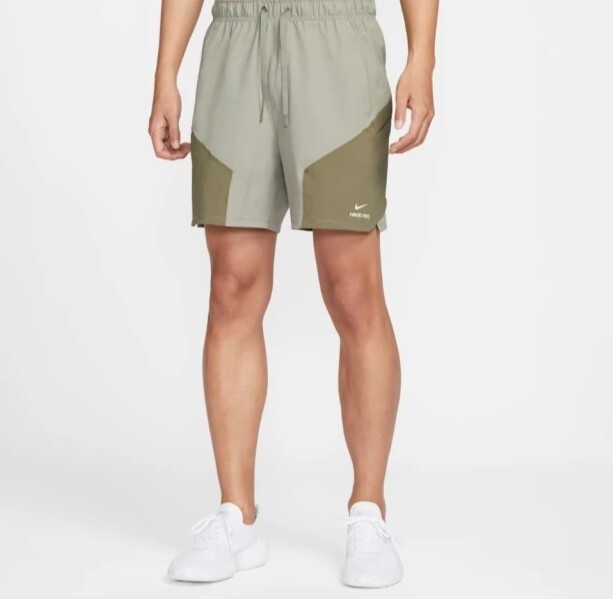 男款 NIKE PRO DRY ADV 黑色 綠色 排汗 透氣 抽繩 6吋 訓練 跑步 運動 短褲【IF2217】NKTF