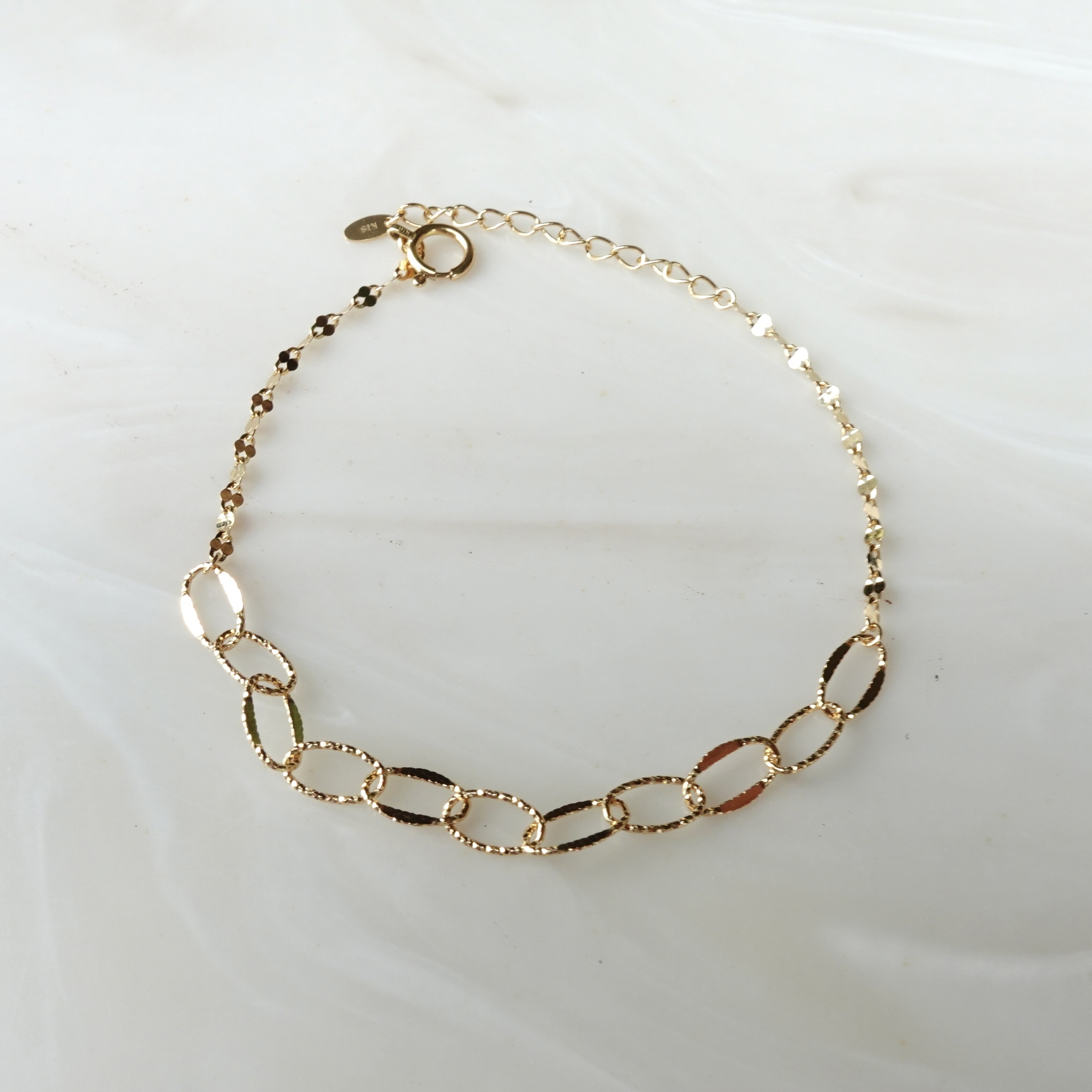 18K Yellow Gold Japanese Bracelet