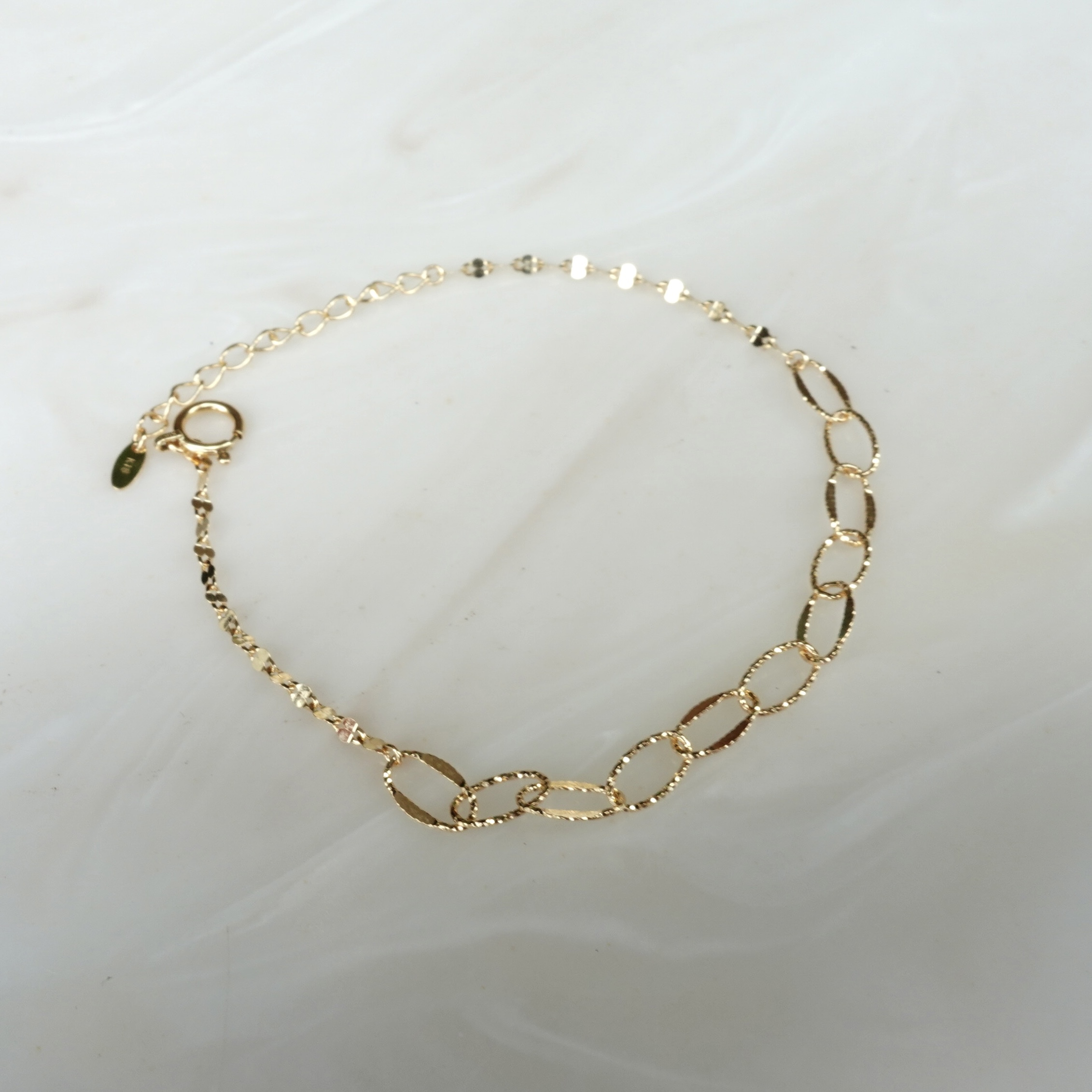 18K Yellow Gold Japanese Bracelet