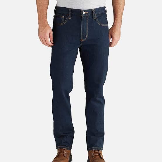 Carhartt 美版 Slim Fit 修身 窄版 原色牛仔褲 長褲