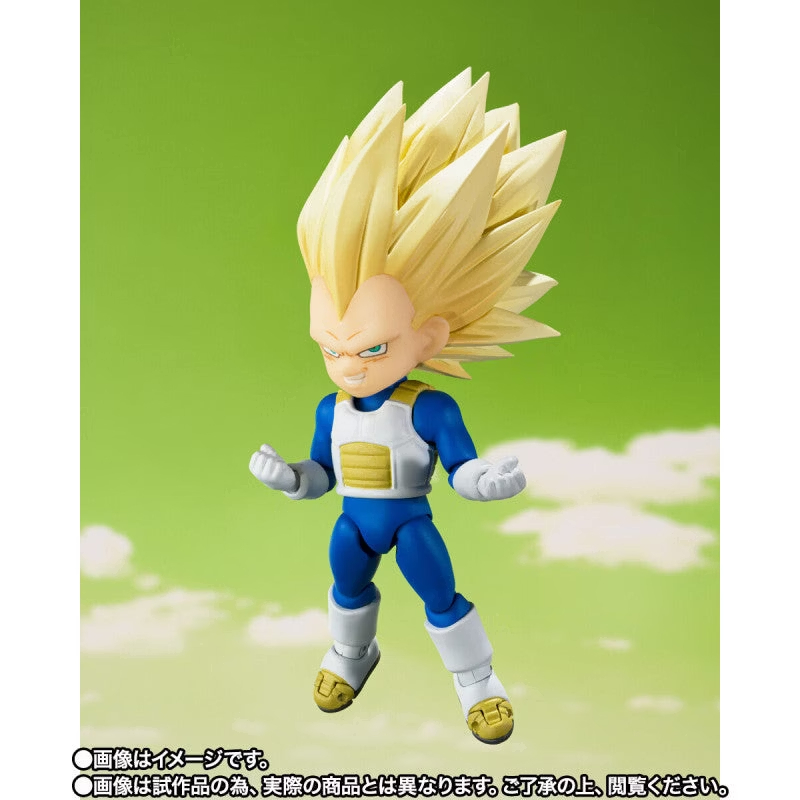 萬代 SHF 貝吉達(MINI) DAIMA 超級賽亞人3 七龍珠 可動完成品