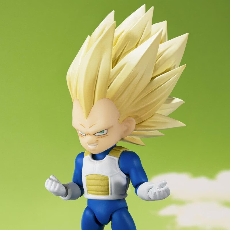 萬代 SHF 貝吉達(MINI) DAIMA 超級賽亞人3 七龍珠 可動完成品