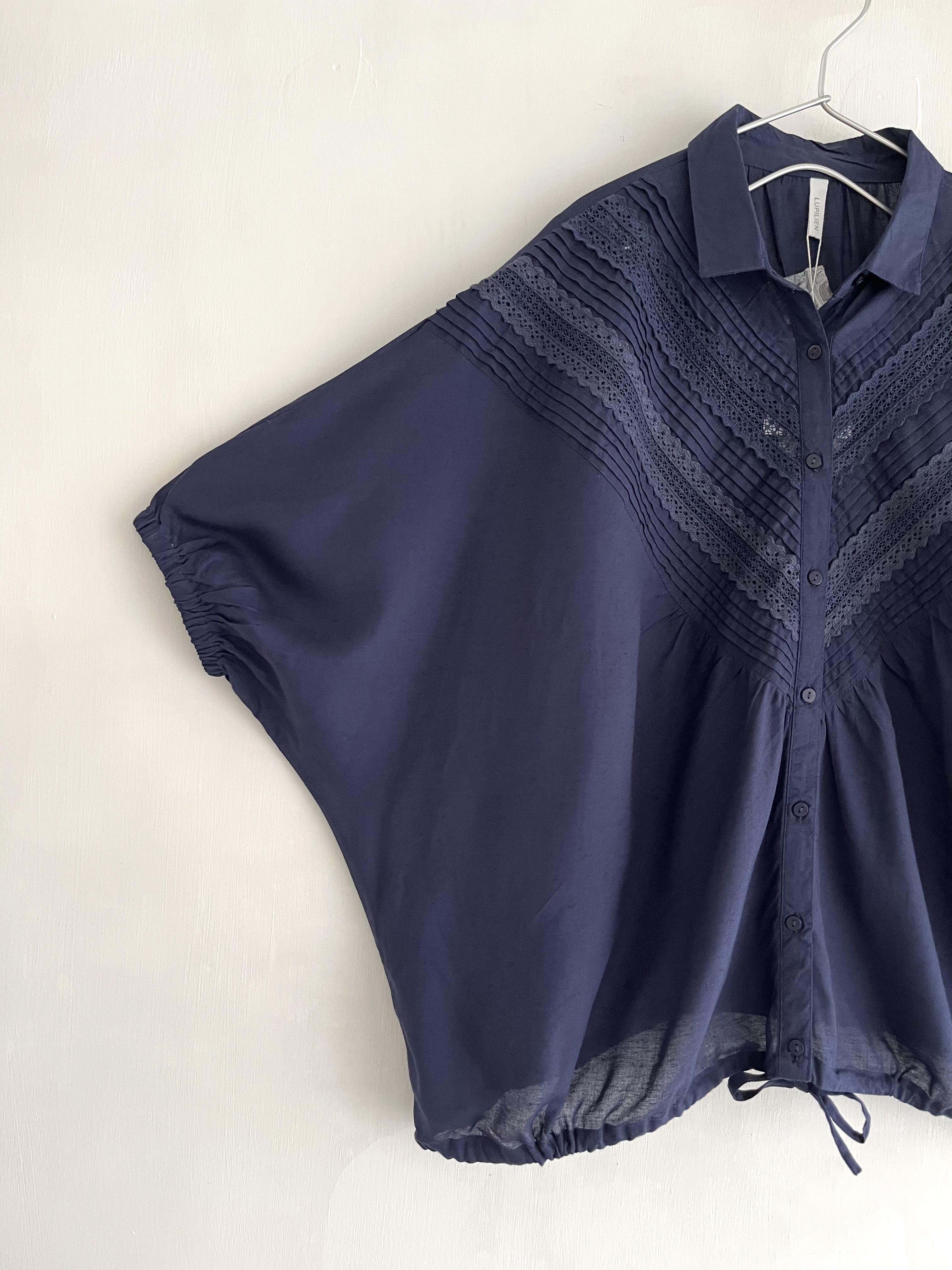LUPILIEN藍色通花top
