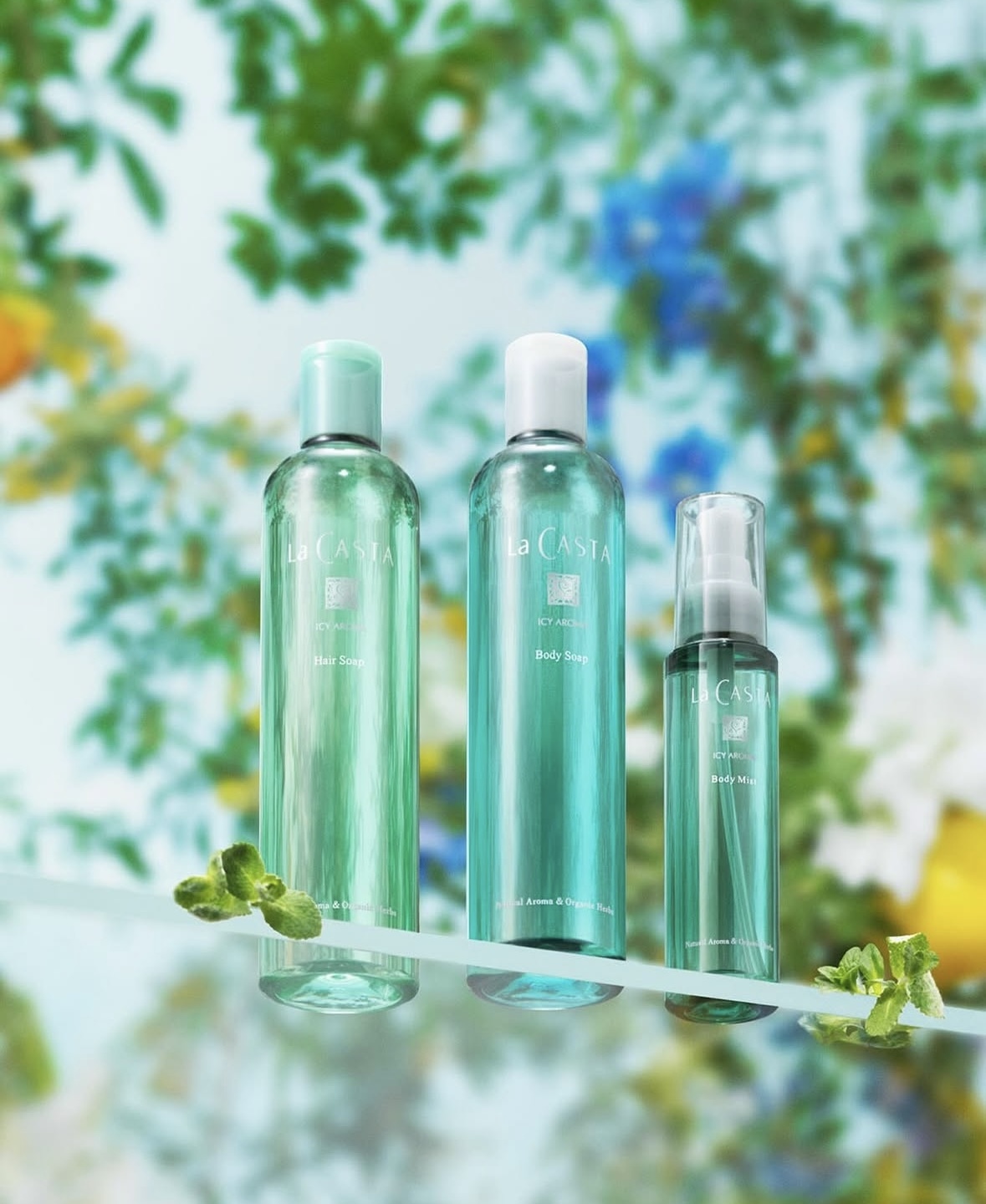 [限定] La CASTA ICY AROMA Series 2026 Hair Soap 冰香香薰洗髮露 / Body Soap 冰香香薰沐浴露 / Body Mist 冰香香薰身體噴霧