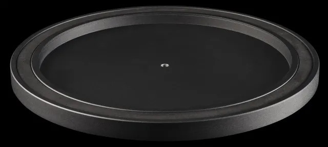 The anti-magnetic heavy aluminium platter