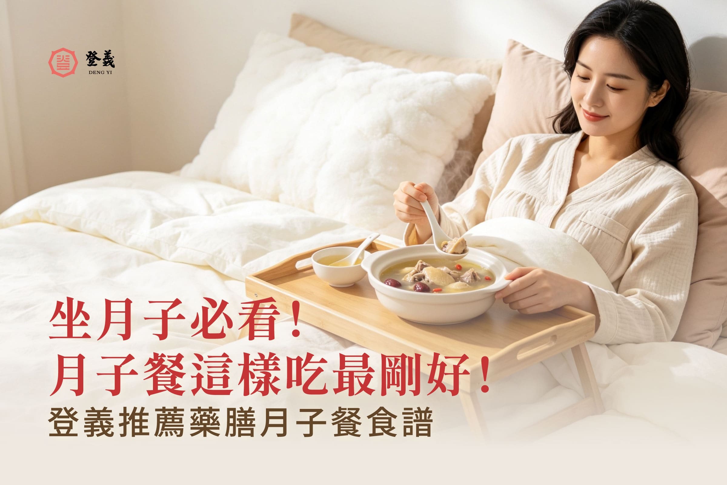 「坐月子必看！」登義解析坐月子需注意的重點與破解坐月子迷思，最後推薦4款月子餐食譜！