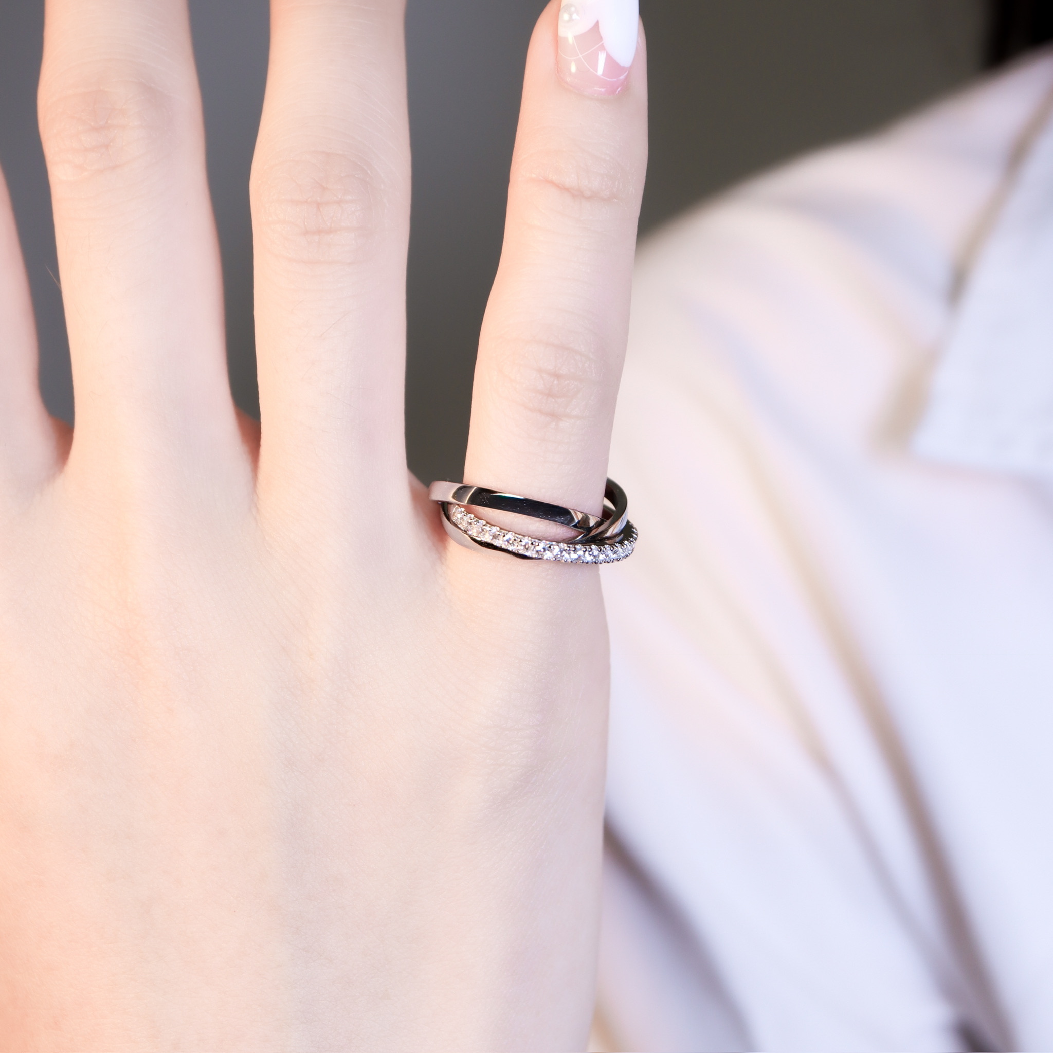| 925 Silver・White Gold | Love Yourself Ring | RI1117 |
