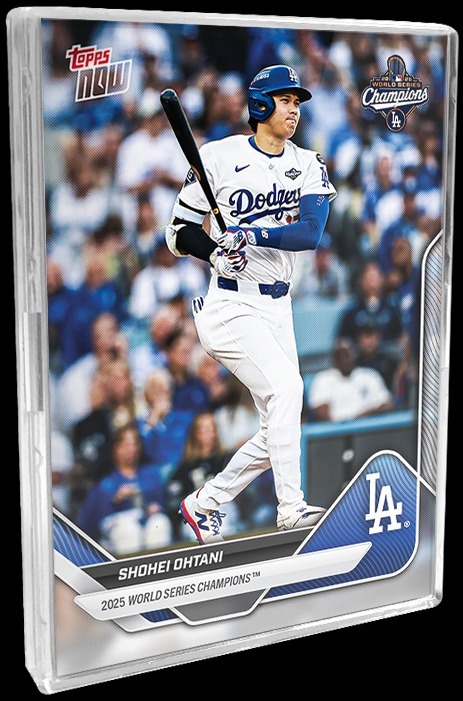 MLB球員卡 洛杉磯道奇 冠軍套卡 2025 World Series Champions - Los Angeles Dodgers - MLB Topps NOW® 15-Card Team Set - PR: 118,459
