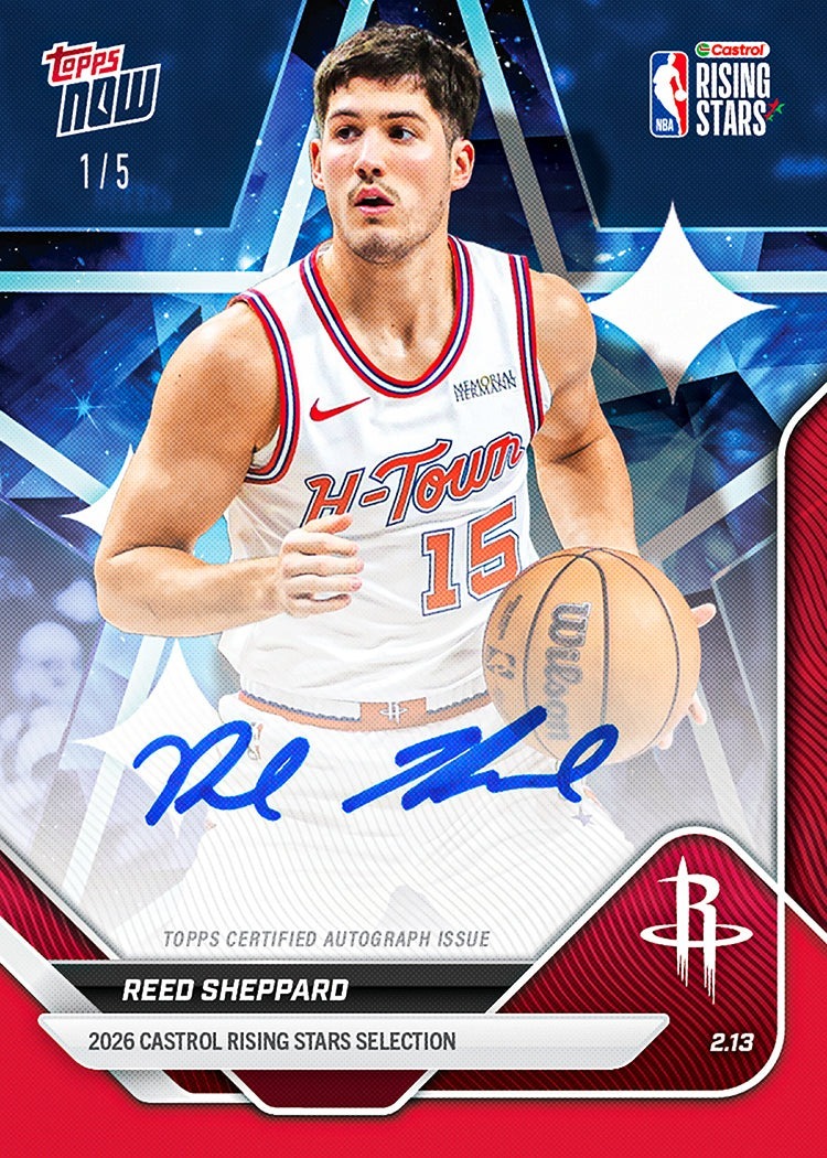 NBA球員卡 2026 全明星賽 新秀賽 套卡 2026 Rising Stars Set - NBA Topps NOW® - 22 Card Set - PR: 7287