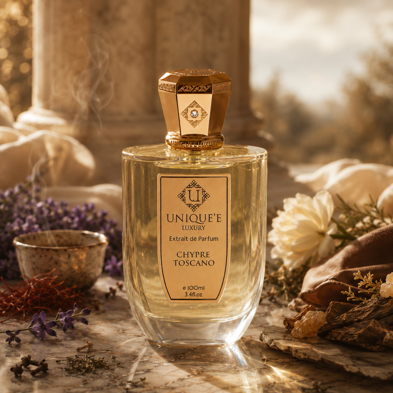 Unique'e Luxury Chypre Toscano 托斯卡尼西普香精 EXTRAIT 100ml 效期至2027.03
