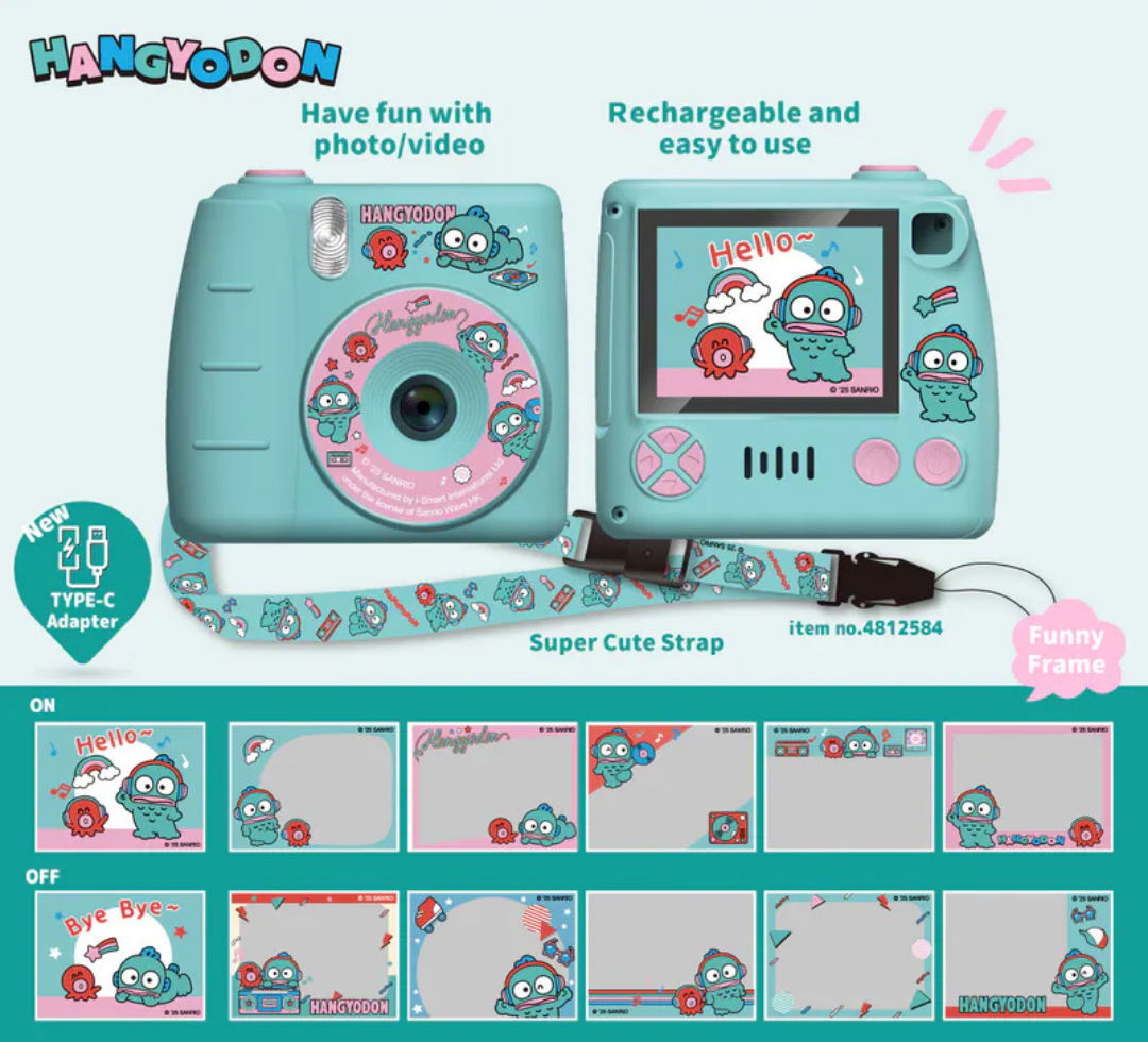 i-Smart Kids Digital Camera（Hangyodon）