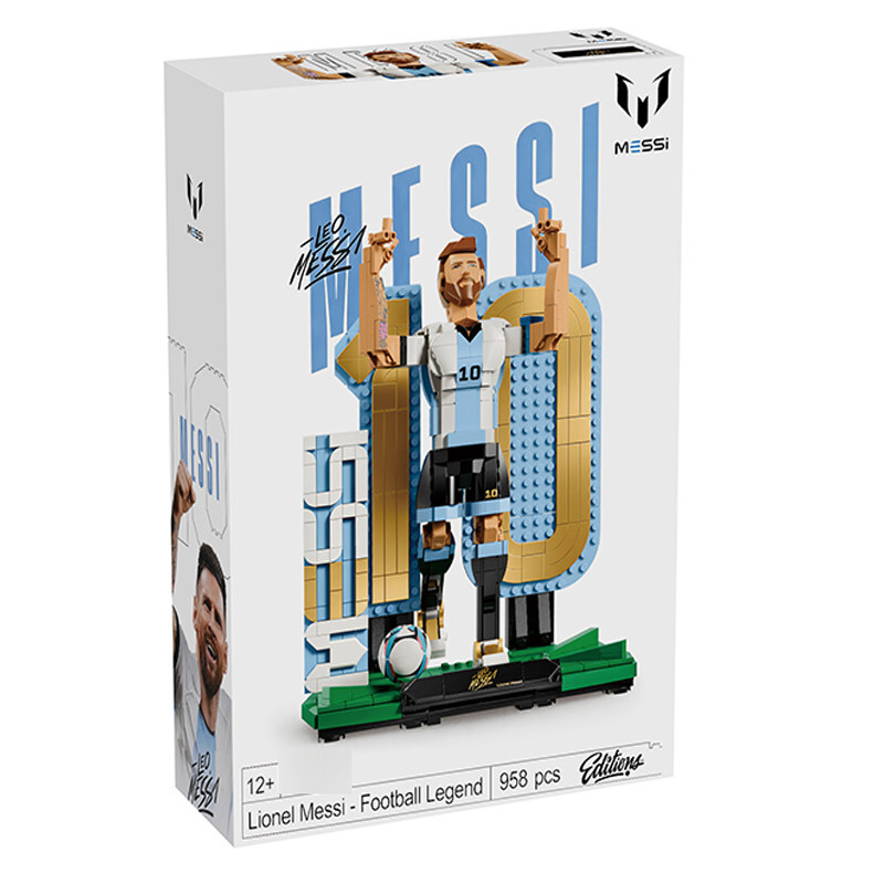 Lionel Messi – Football Legend Building Set Fit Lego NO BOX NA014