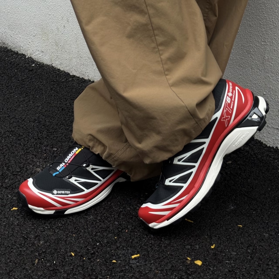 SALOMON XT-6 GTX "BLACK FLAME SCARLET" 紅黑 GORE-TEX 防水 透氣 479749