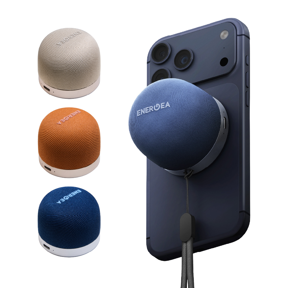 ENERGEA MagAudio Go Plus 磁吸無線充電座隨身音箱
