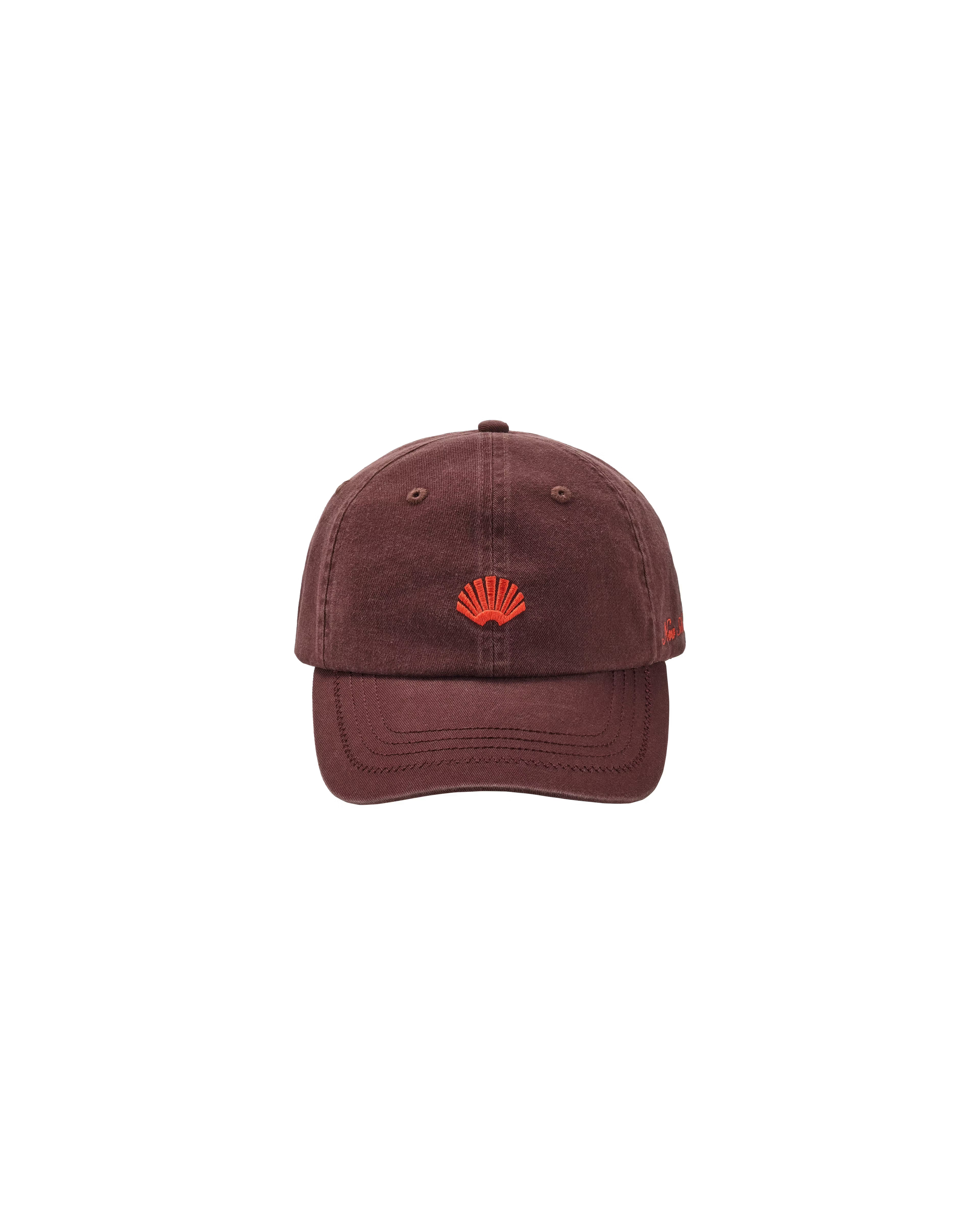NEW AMSTERDAM SURF ASSOCIATION｜LOGO CAP WALNUT