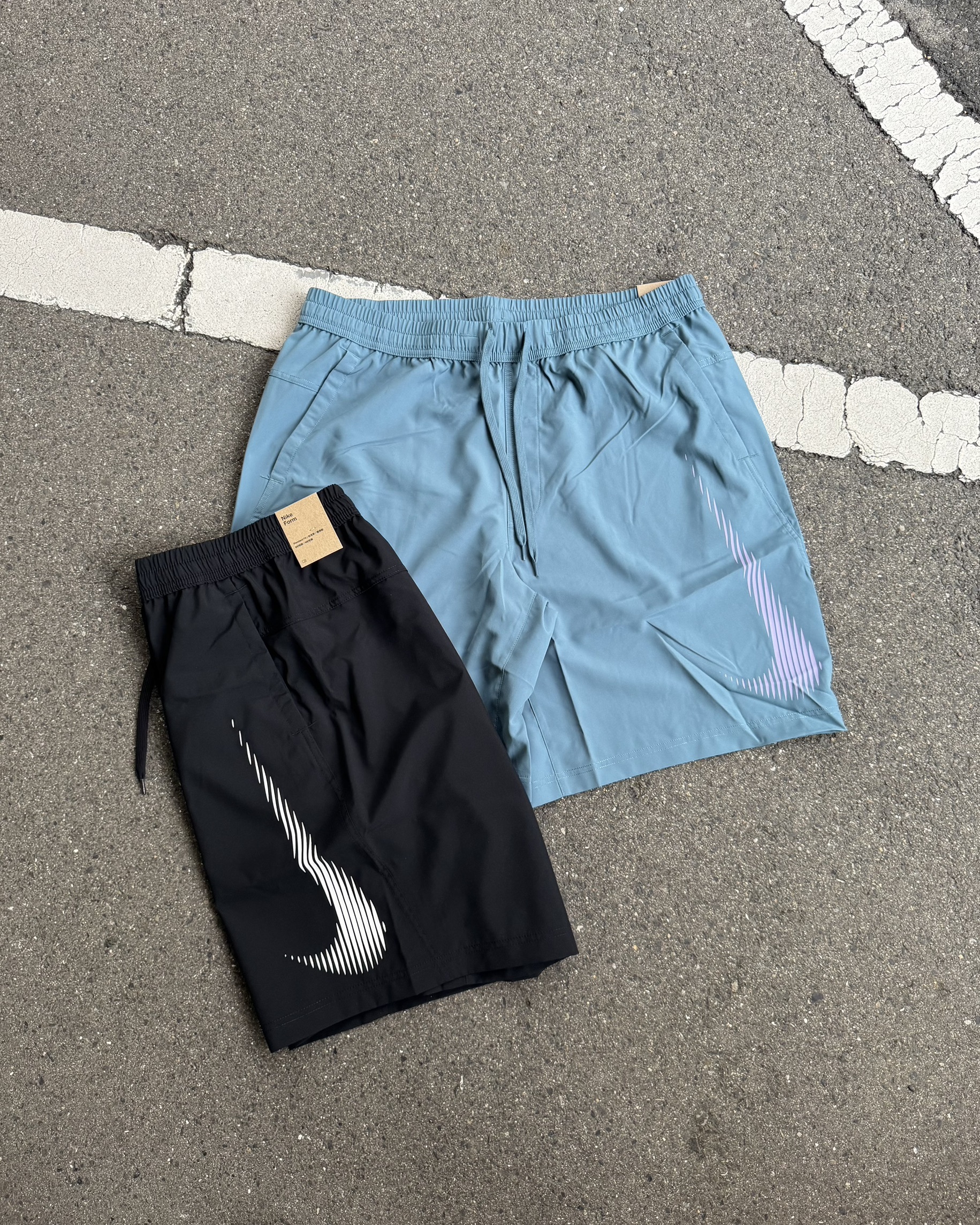 【日本限時連線代購】 NIKE DRI-FIT 9吋 大勾運動短褲 HJ4046-010 黑色 006 藍色
