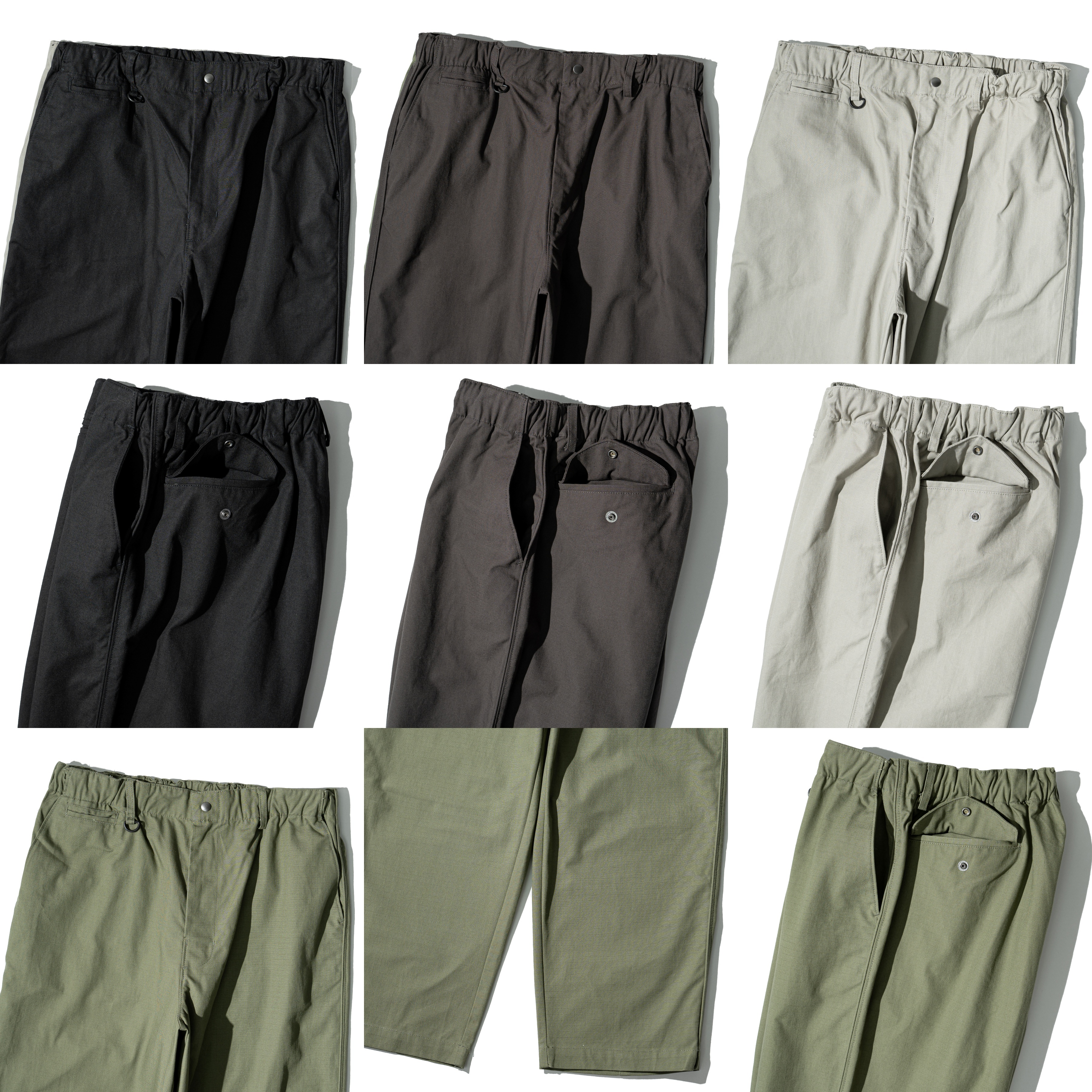 AGILITY Ripstop Straight Leg Pants 抗撕裂布料 寬直筒長褲 [A6]