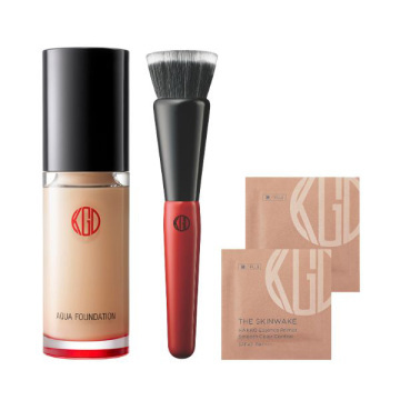 [限定] KOH GEN DO Aqua Foundation & Brush Set 江原道 水漾美肌粉底液組合