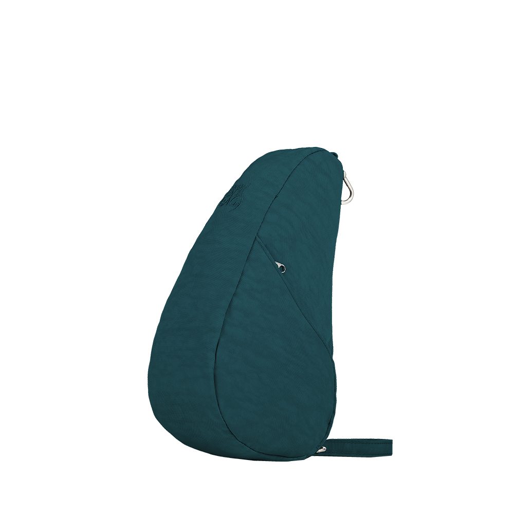 基本款 TEXTURED NYLON BAGLETT 斜背包-深青綠