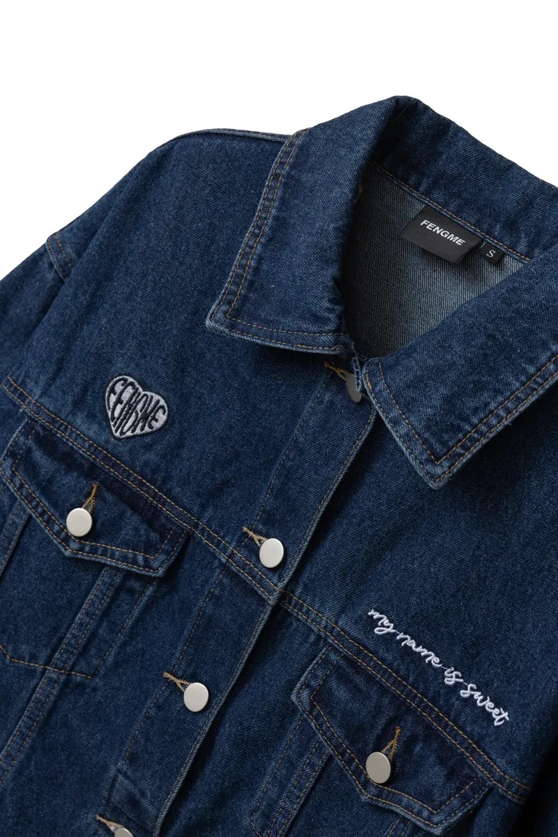 FENGME x Kimi Ji Love Signal Denim Jacket