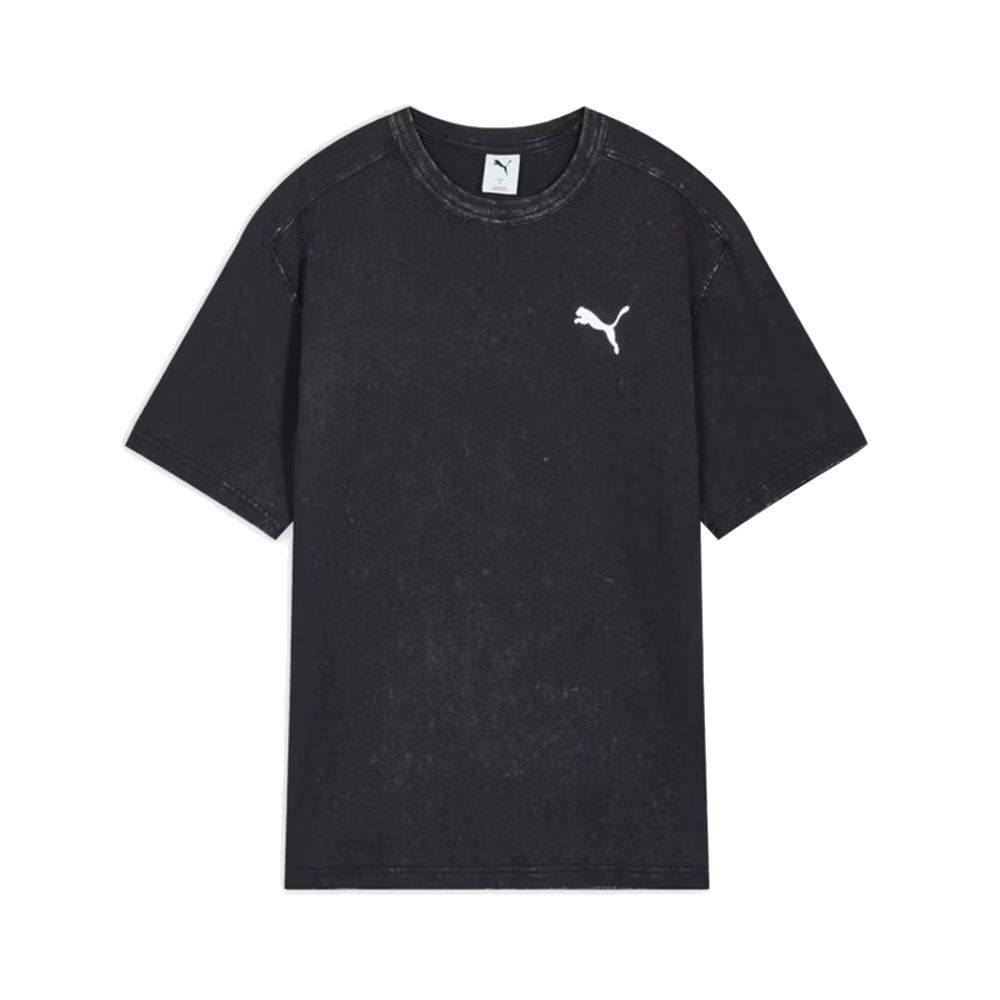 PUMA 短T 流行系列 ESS DISTRESSED 深藍 洗舊 短袖 T恤 男 63846916
