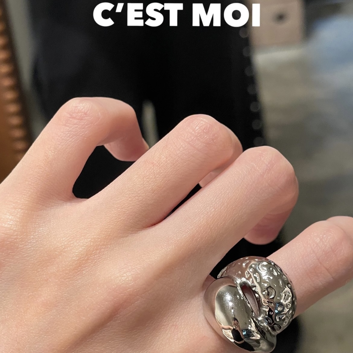 BOHM PARIS-LIP戒指