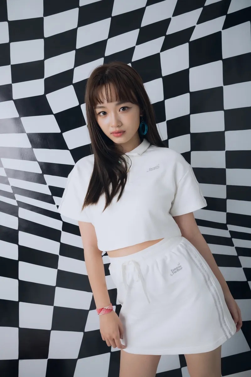 Butterfly A-line Skirt - White