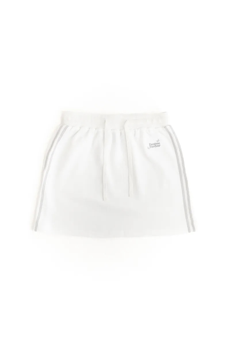 Butterfly A-line Skirt - White