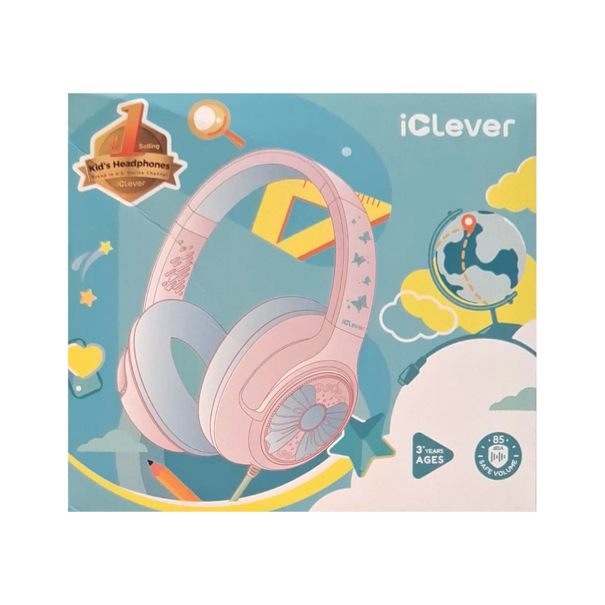 iClever C371 兒童有線 USB-C 耳機