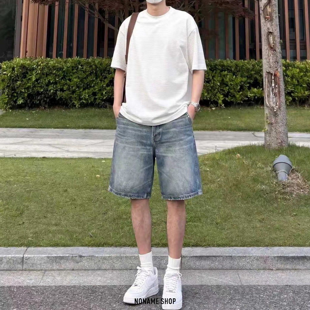 DICKIES 美式 街頭 水洗 戶外 寬鬆 牛仔 短褲 水洗藍 (男款)