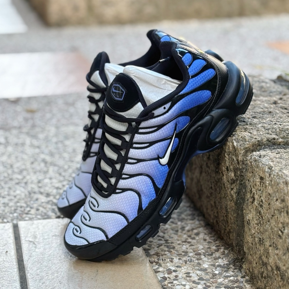 NIKE AIR MAX PLUS 黑藍 漸層 氣墊 "BLACK SAPPHIRE" 男鞋 DM0032-031