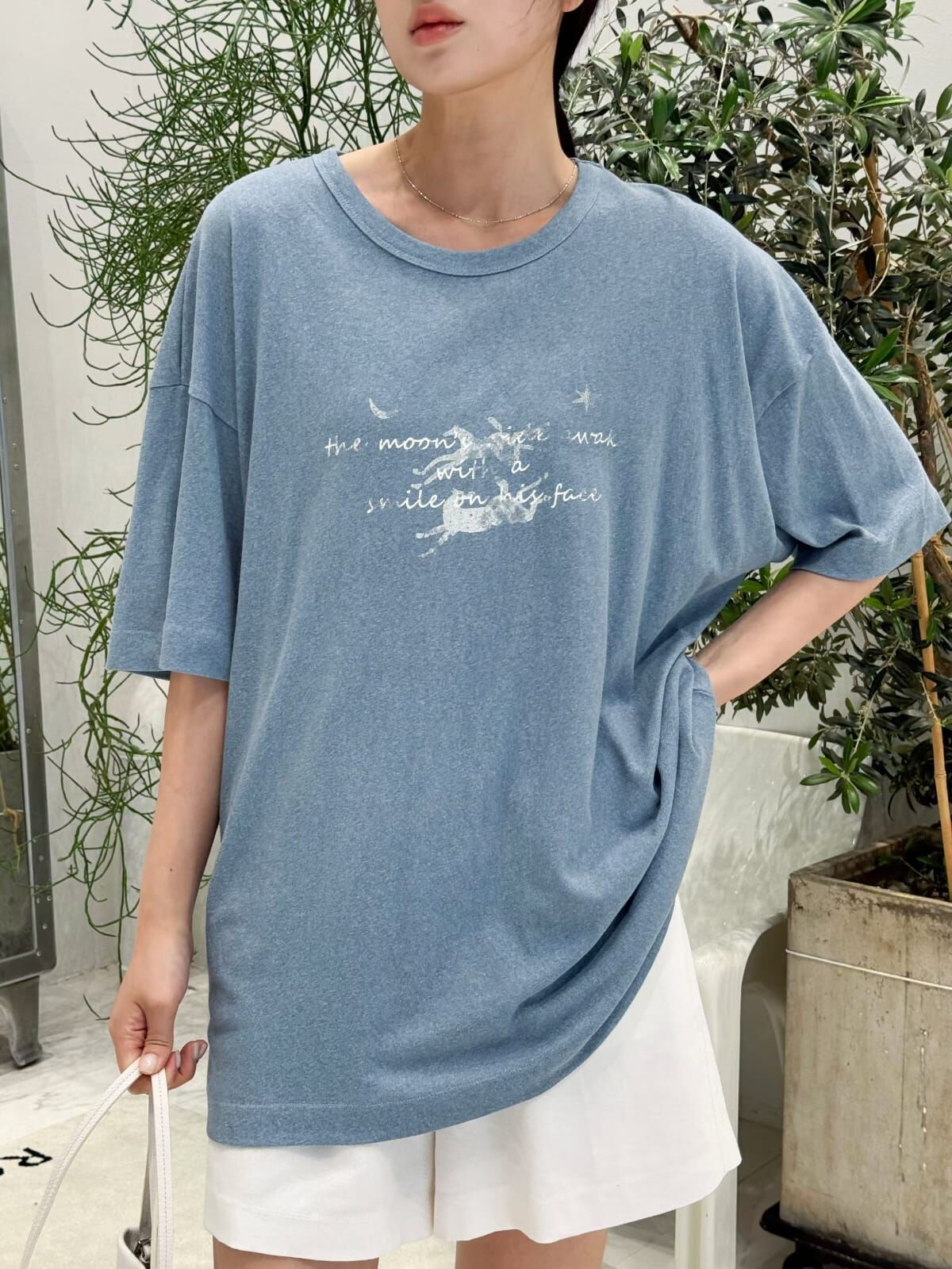 RB6217 水洗裂紋圖案Tee