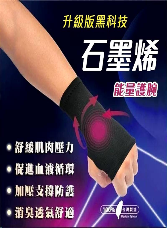 【直播】LX052757 石墨烯能量護腕 (一套2盒)