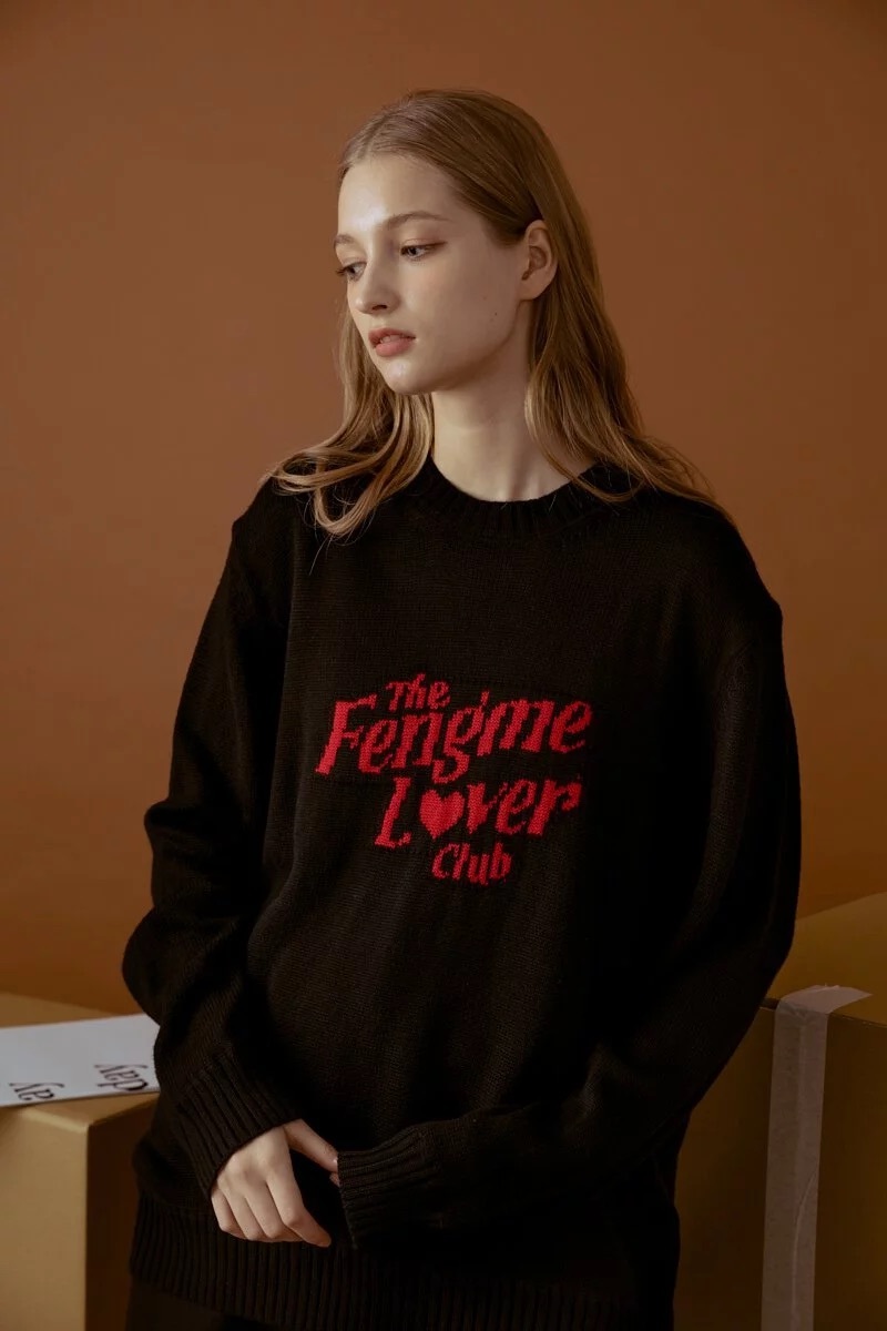 LOVER CLUB Sweater - Black