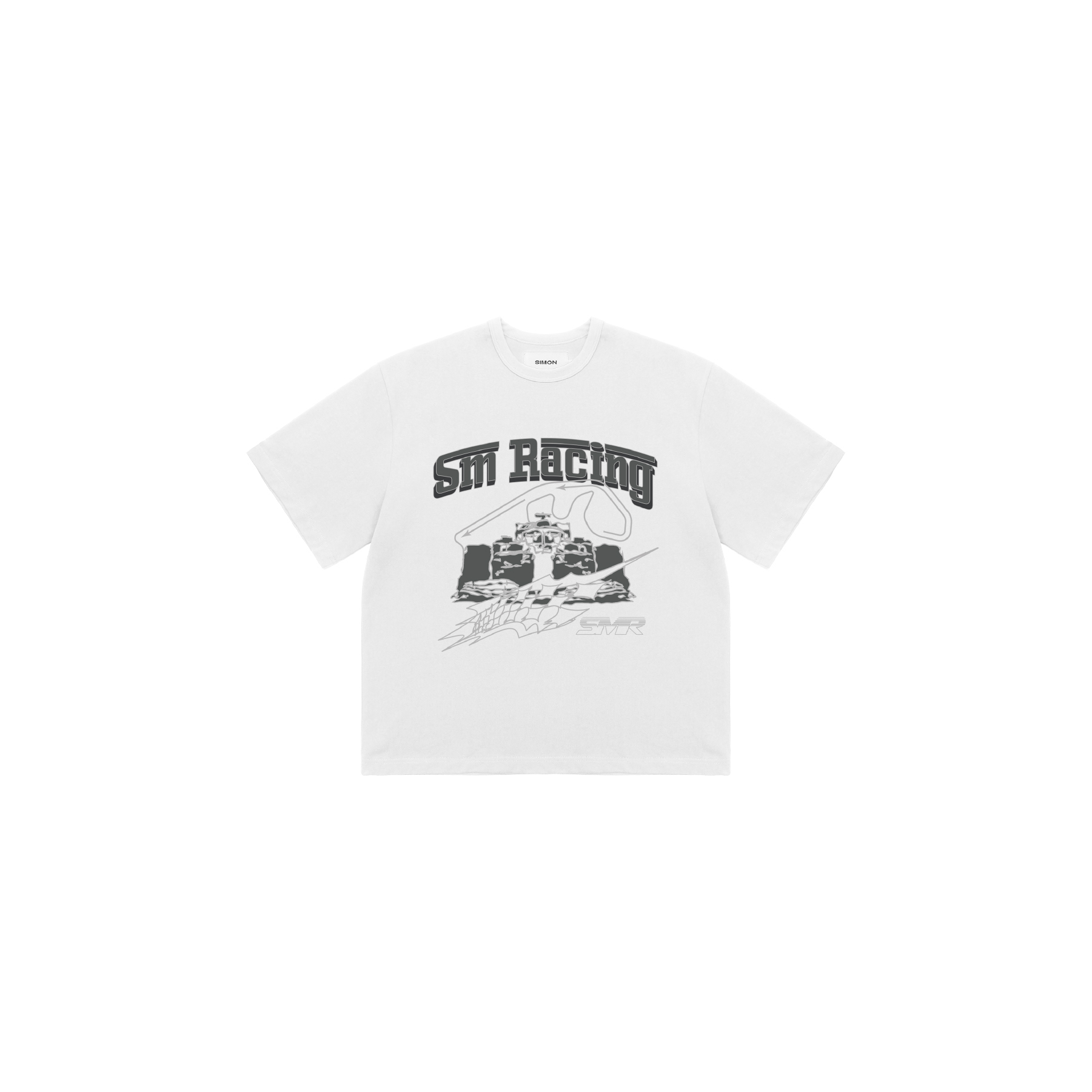 SIMON MADE TS-2625-1 疾速軌道 SORONA BOXY 短T