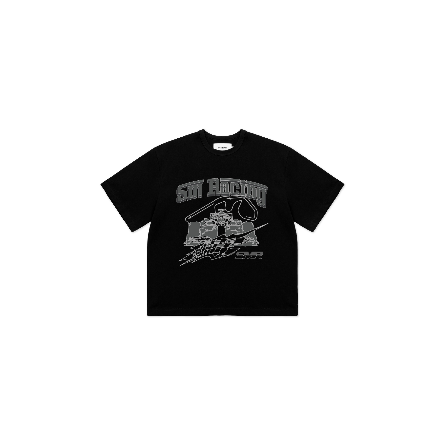 SIMON MADE TS-2625-1 疾速軌道 SORONA BOXY 短T
