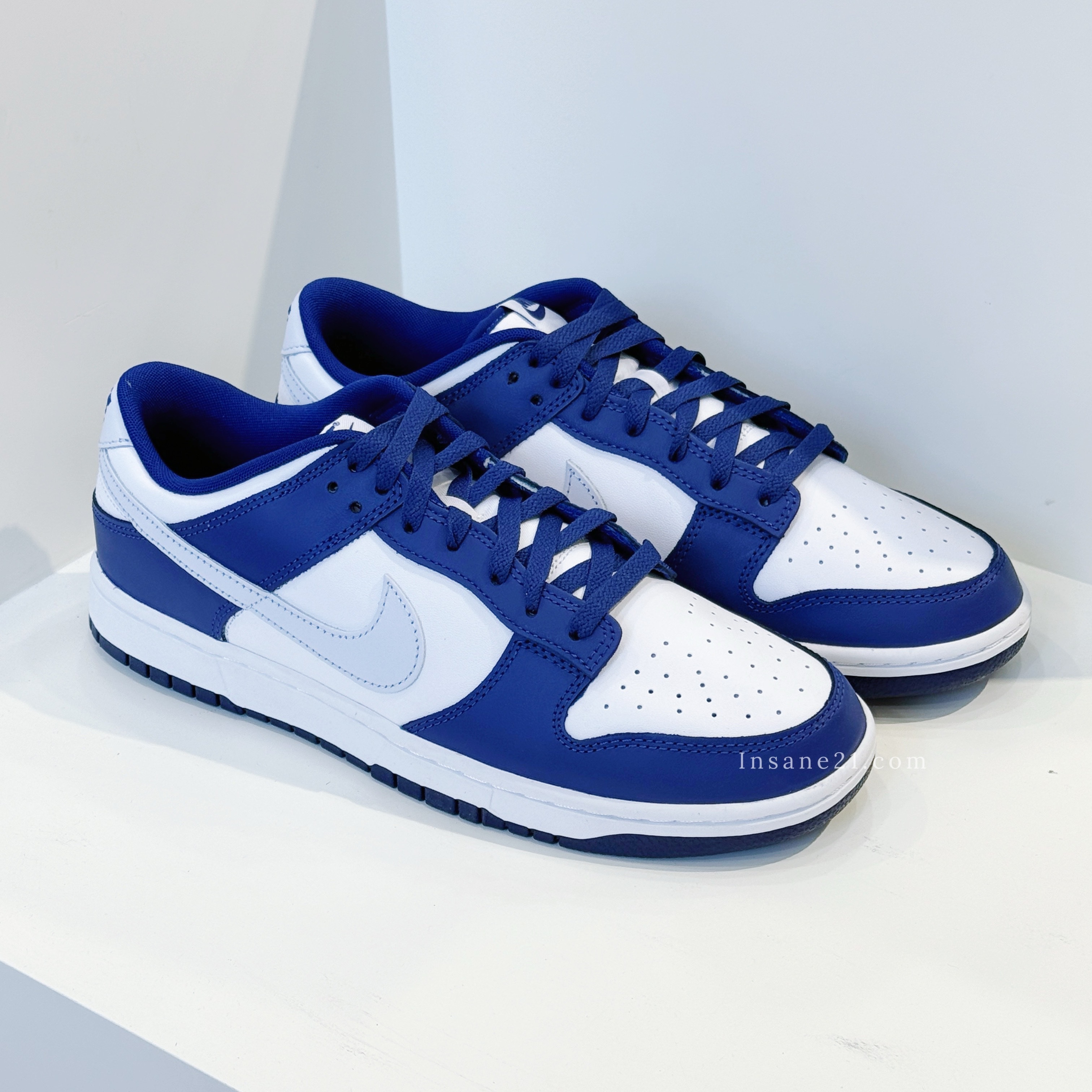 NIKE DUNK LOW SHOES 皇家深藍 反轉藍白 灰勾 休閒 百搭 男鞋 DV0833-401