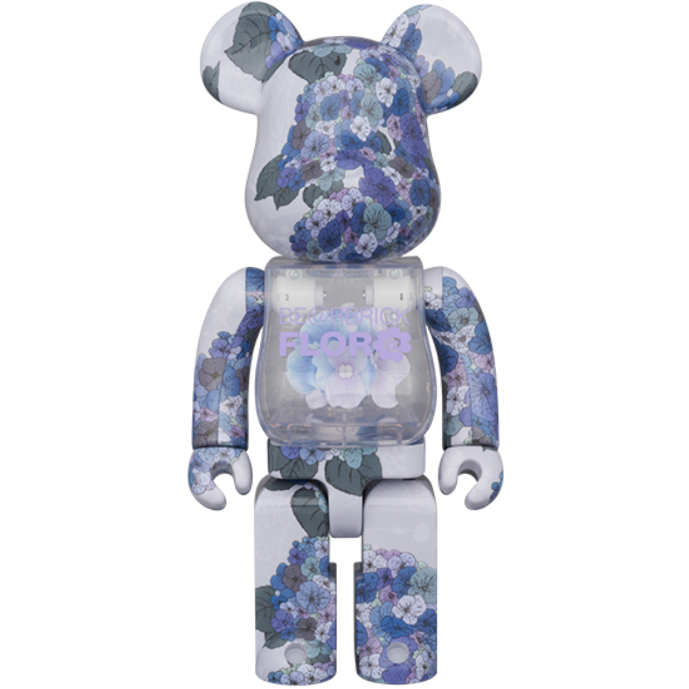 FLOR@ Hydrangea 400％ / 1000% BE@RBRICK