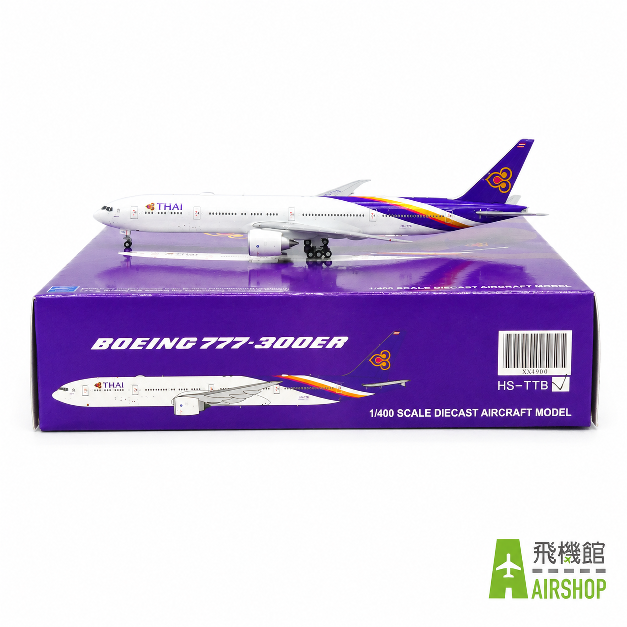 JC wings 1/400 泰國航空 波音777-300(ER) HS-TTB 標準塗裝