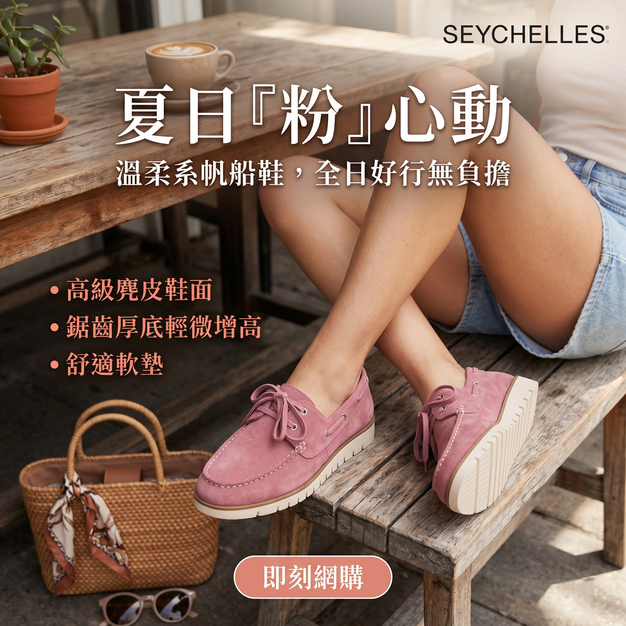 【預購】SEYCHELLES H052740 女裝麂皮休閒鞋