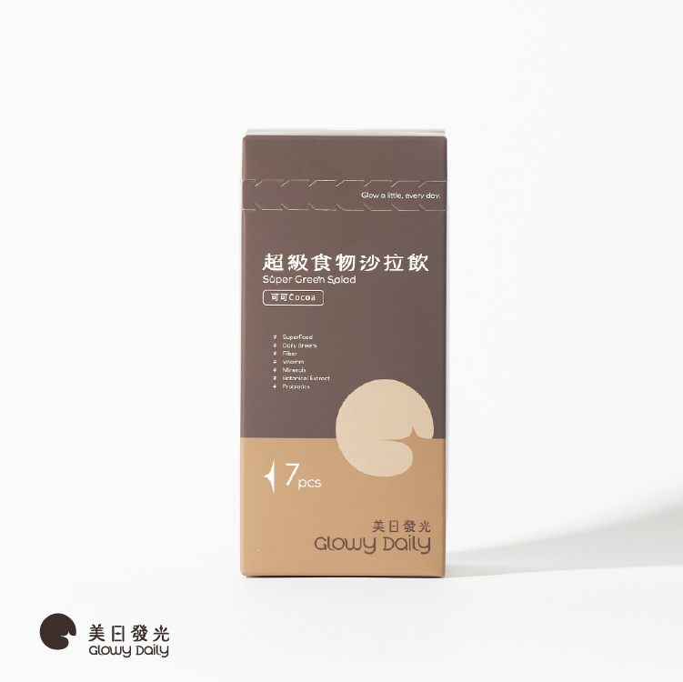 超級食物沙拉飲｜可可 7入 x 3盒組