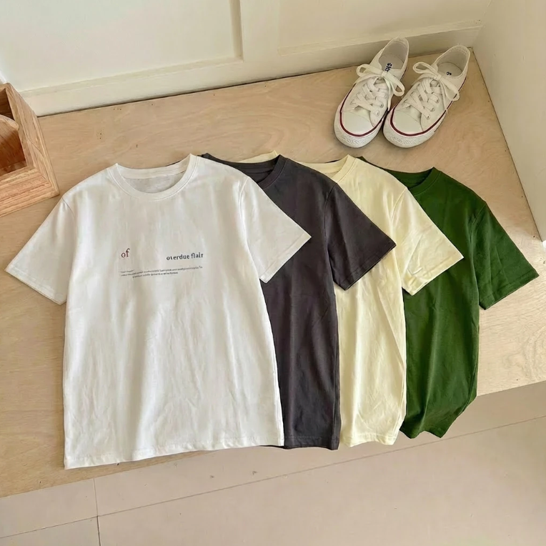【直播】BUY LOVE BL052811 女裝英文字母印花短袖上衣